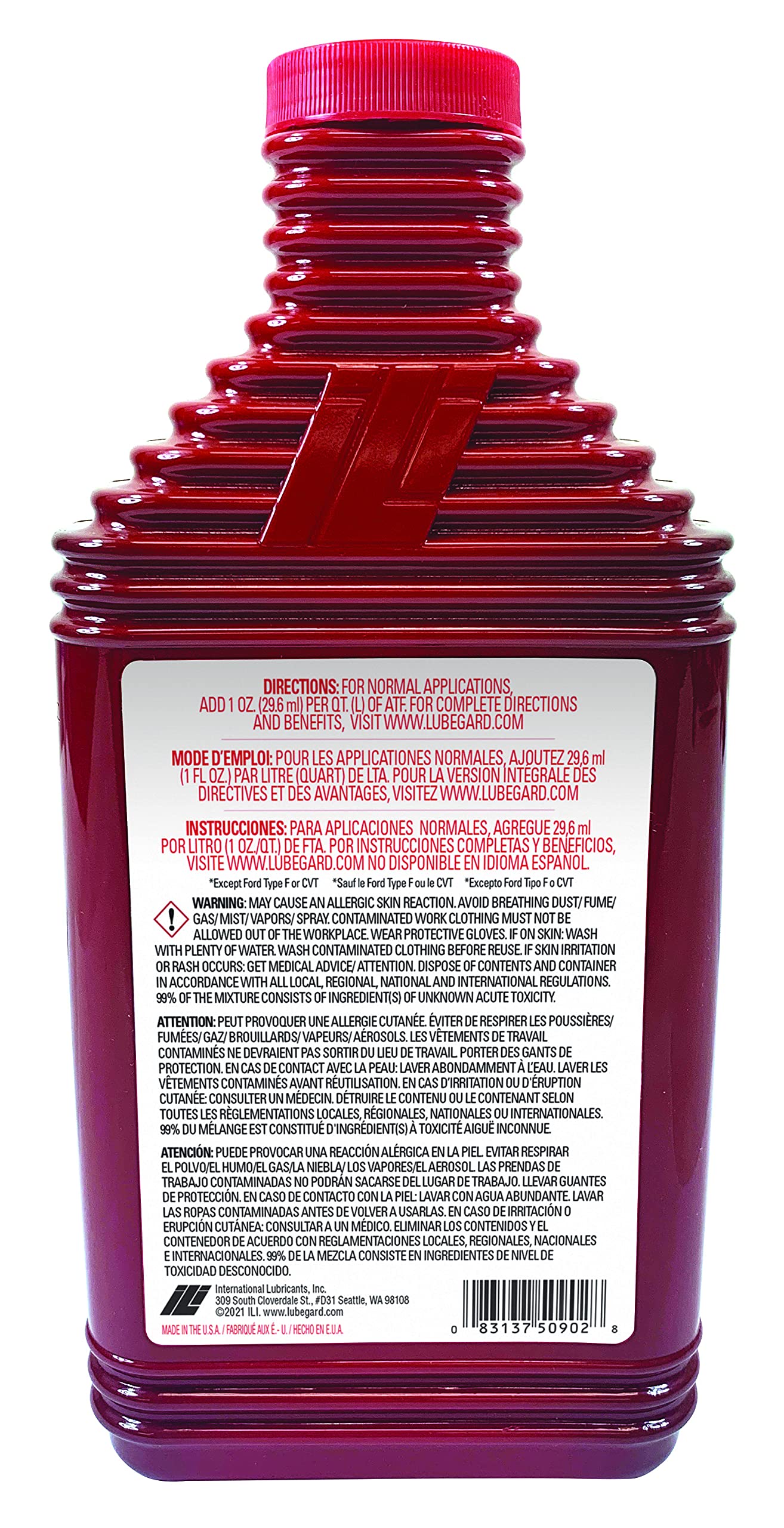 Amazon.com: Lubegard 50902 Automatic Transmission Fluid Protectant